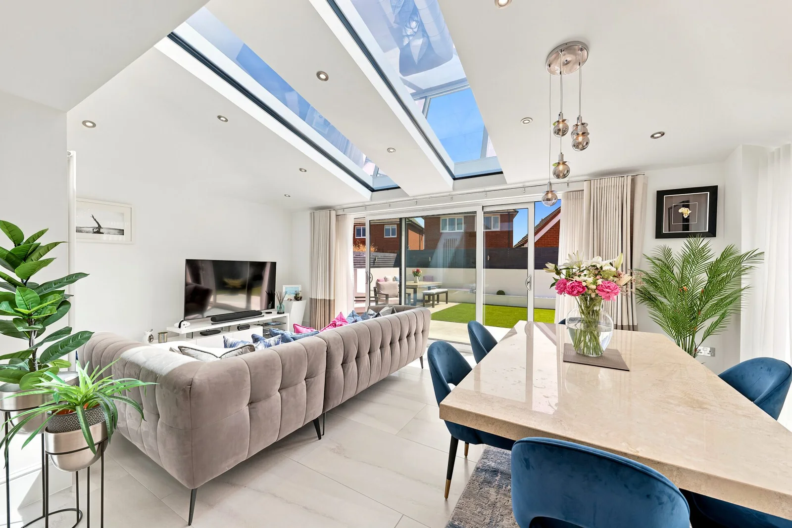 Open-plan living space at Lambert Meadow, Tyldesley M29 8SJ