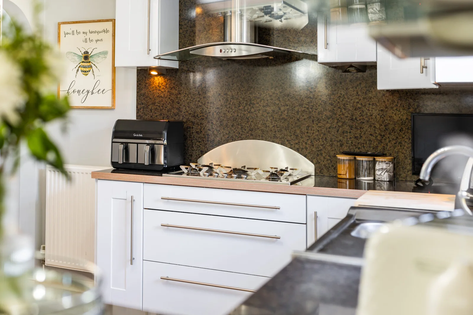 Kitchen detail at Thorns Villa Gardens, Boothstown M28 1UT